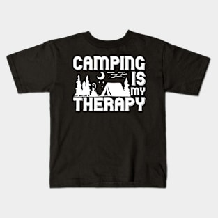 Camping Is My Therapy T Shirt For Women Men Kids T-Shirt